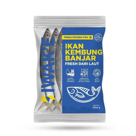IKAN KEMBUNG BANJAR 500GR IWAKE FROZEN ISI 4-5PCS