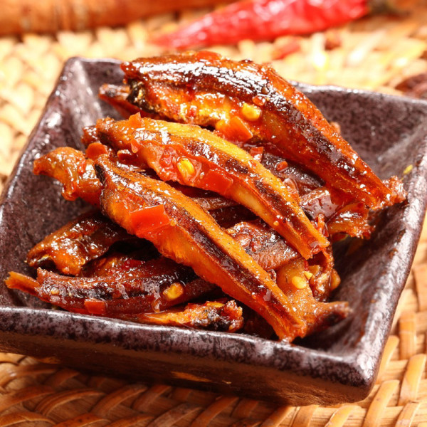 Snack Wulama Ikan Teri Pedas 45gr/Ikan Teri Pedas Siap Saji