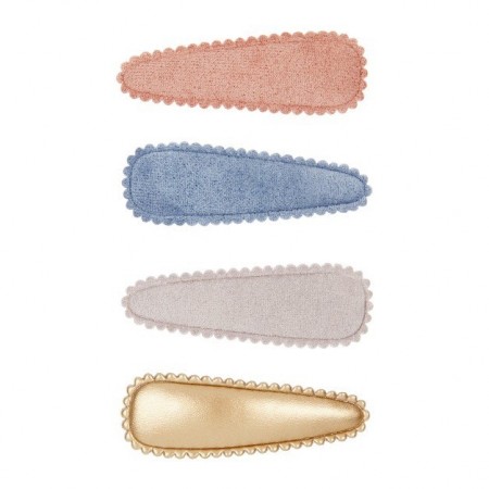 Mimi & Lula Clic Clacs - Set of 4/ Jepit Rambut Anak, Aksesoris Rambut - Giant Mabel