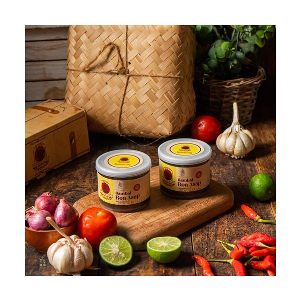Dapoer Kuno - Sambal Roa Asap 150gr