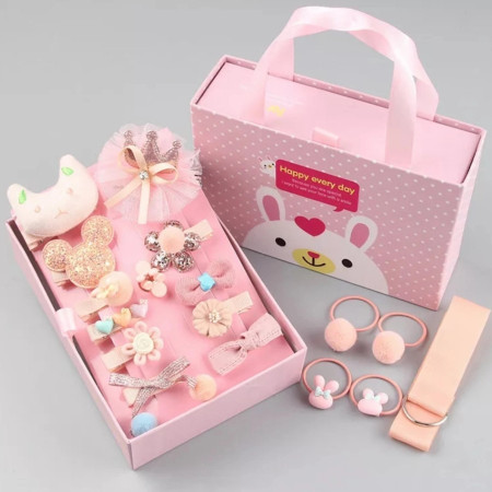 Hadiah anak cewe gift set anak perempuan aksesoris rambut anak set