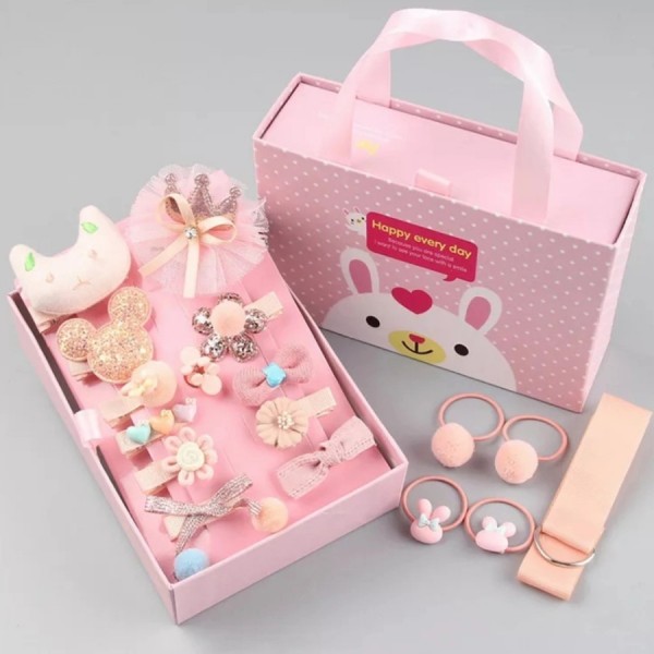 Hadiah anak cewe gift set anak perempuan aksesoris rambut anak set
