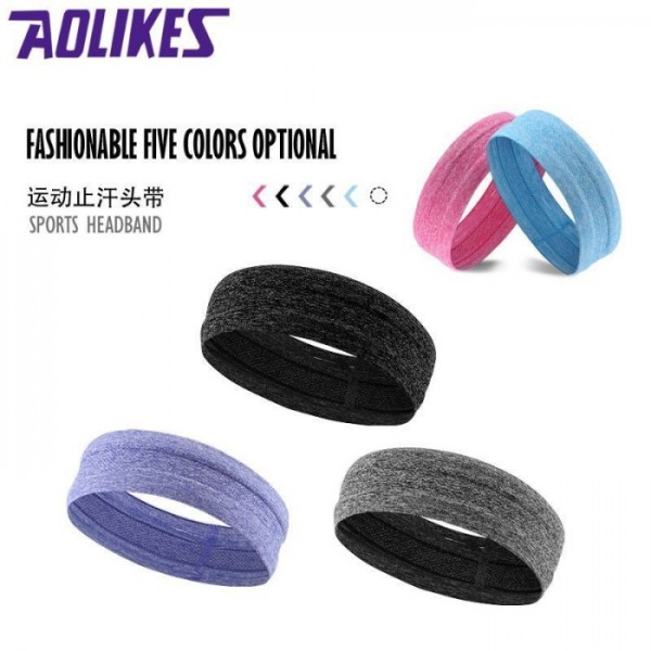 AOLIKES ANTI SLIP Headband Bandana Olahraga