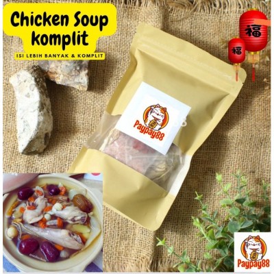 TIM AYAM OBAT KOMPLIT / CIAK PO PREMIUM / CHICKEN SOUP