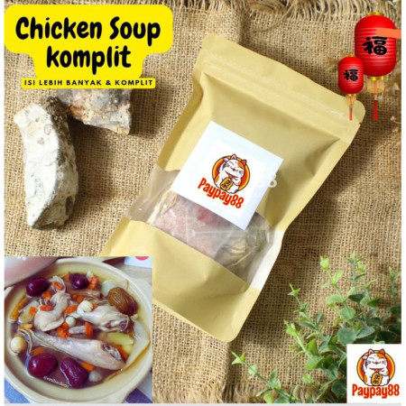 TIM AYAM OBAT KOMPLIT / CIAK PO PREMIUM / CHICKEN SOUP