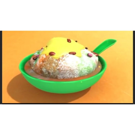 ES ABCD uncle Muthu Upin Ipin Asli