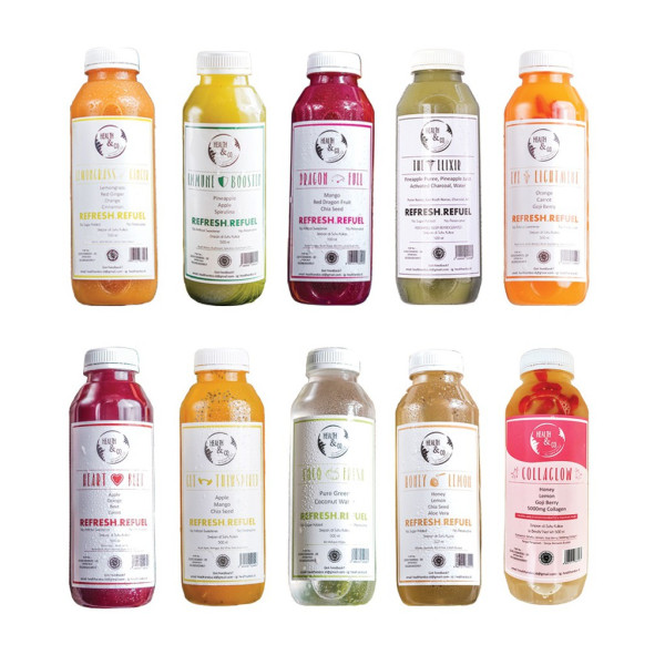 Health & Co. Minuman Sehat / Custom Juice Box of 10pcs x 500ml