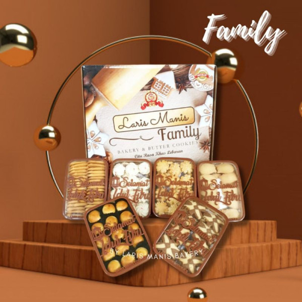 Laris Manis Paket Family - paket kue lebaran - paketan kue kering enak murah