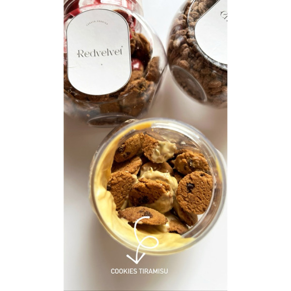 Cookies sereal choco Jar Melted Mudcookies By Caraya