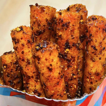 Halal Yuan bibang Snack cina viral rasa pedas