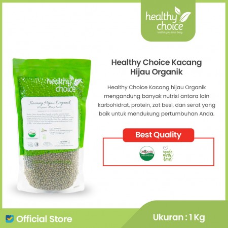 Healthy Choice Kacang Hijau Organik 1 kg