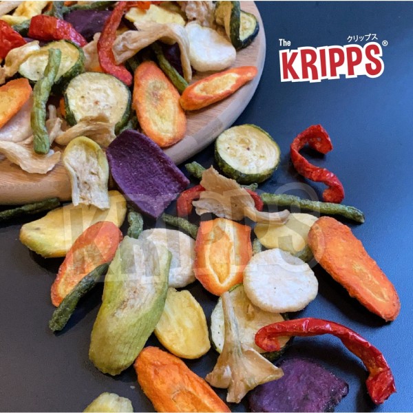 THE KRIPPS (REGULER SAYUR)/VEGAN SNACK 150g