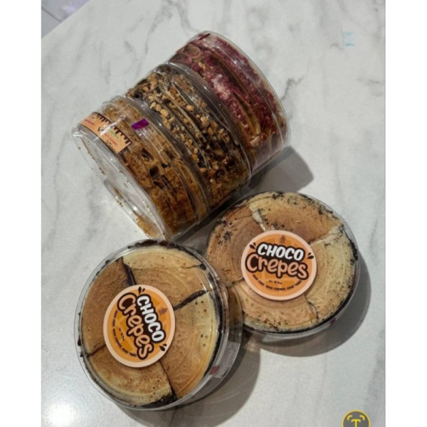 Chococrepes 200gr Snack viral cemilan enak Crepes kekinian