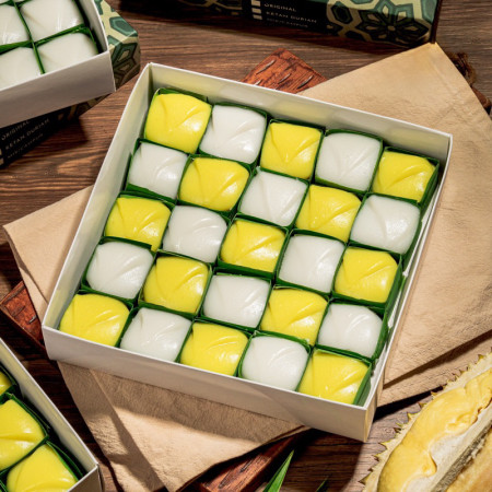Slukiie Kue Talam Thailand MIX (Original Jagung dan Ketan Durian) (25pcs)
