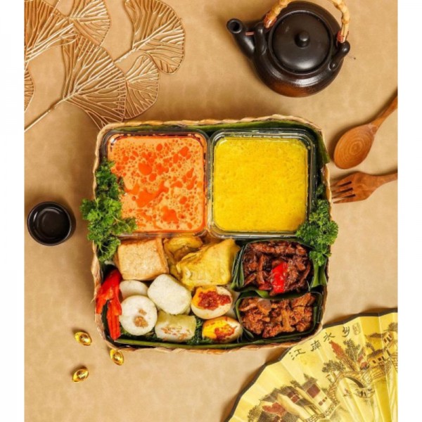 Lontong Sayur Halal Non Msg Lontong Sayur Medan Siap Makan