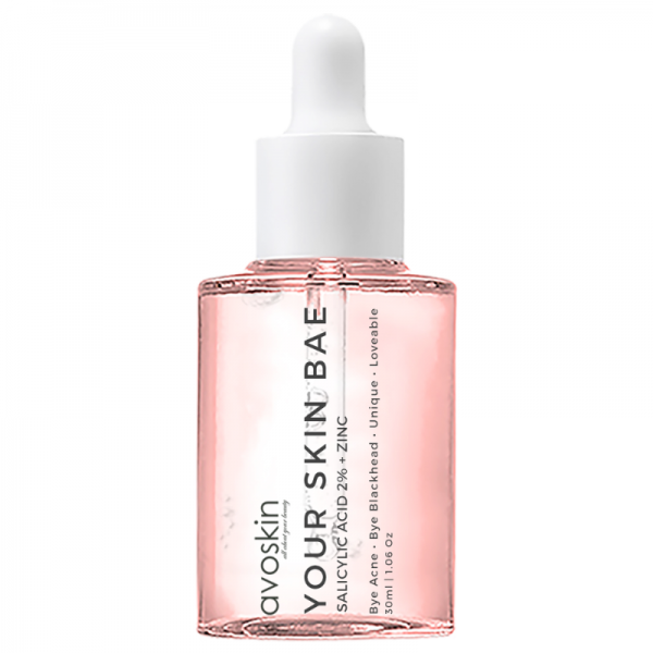 AVOSKIN  YOUR SKIN BAE SERIES ByeAcne ByeBlackhead Salicylic Acid 2% + Zinc 30ml