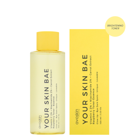 AVOSKIN  Your Skin Bae Toner Vitamin C 2% + Niacinamide 2% + Carrot Extract + Raspberry 100ml