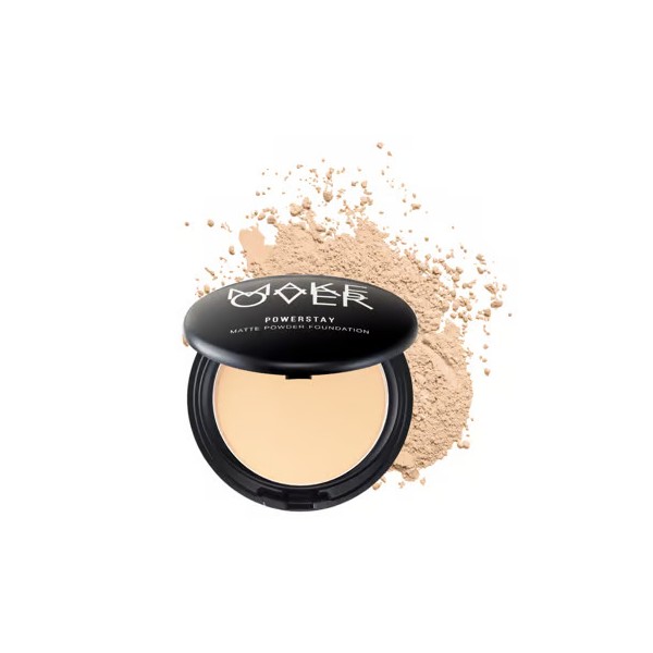 MAKE OVER  Powerstay Matte Powder Foundation  W21 Coral Ivory