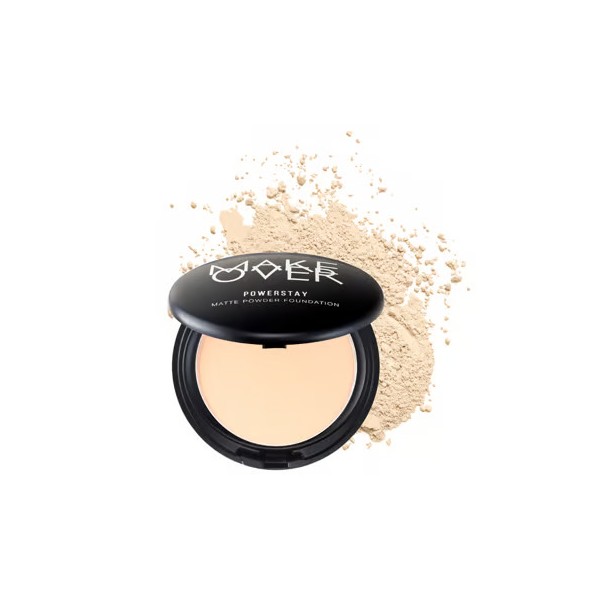 MAKE OVER  Powerstay Matte Powder Foundation W12 Warm Marble