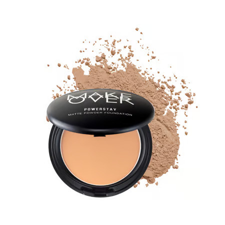 MAKE OVER  Powerstay Matte Powder Foundation W50 Creme Tan