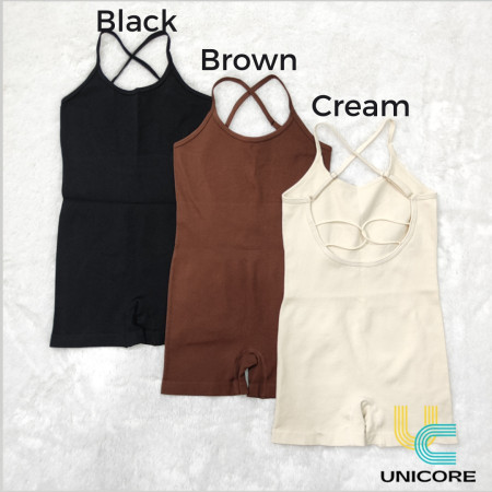 UC | MONICA jumpsuit olahraga yoga gym fitness pakaian wanita