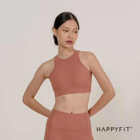 HAPPYFIT Sports Bra Pleated V2 - Bra Olahraga Wanita