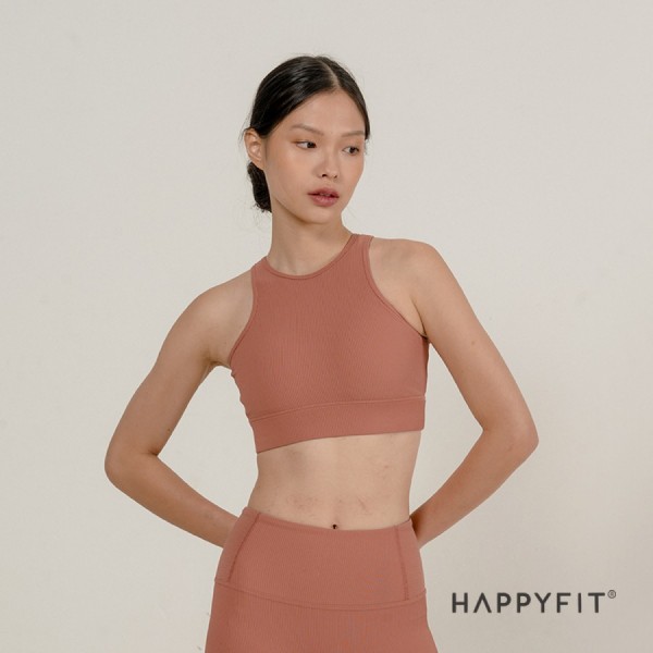 HAPPYFIT Sports Bra Pleated V2 - Bra Olahraga Wanita