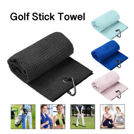 Golf Stick Head Club Towel Cleaner - Handuk Lap Stik Golf
