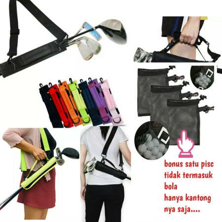 Golf Driving Bag Case Pouch Strap Club Stick tas travel