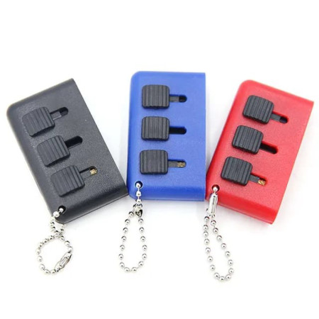 Groove Cleaner 3in1 Golf Club Brush Alat Sikat Pembersih Stick Wedge