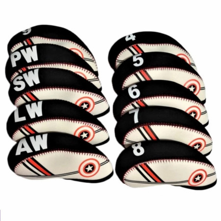 Golf Club Iron Head Cover Protector Neoprene Golf Protective Headcover