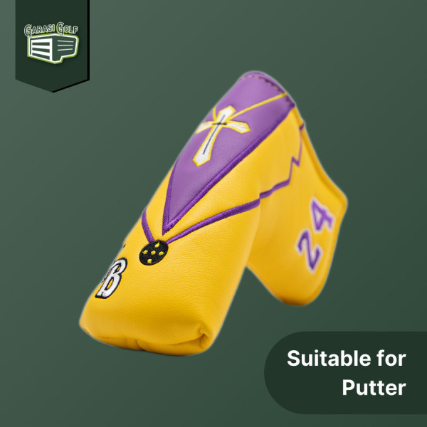 Kobe Suit Putter Blade Head Cover Golf - Penutup Sarung Stick Club