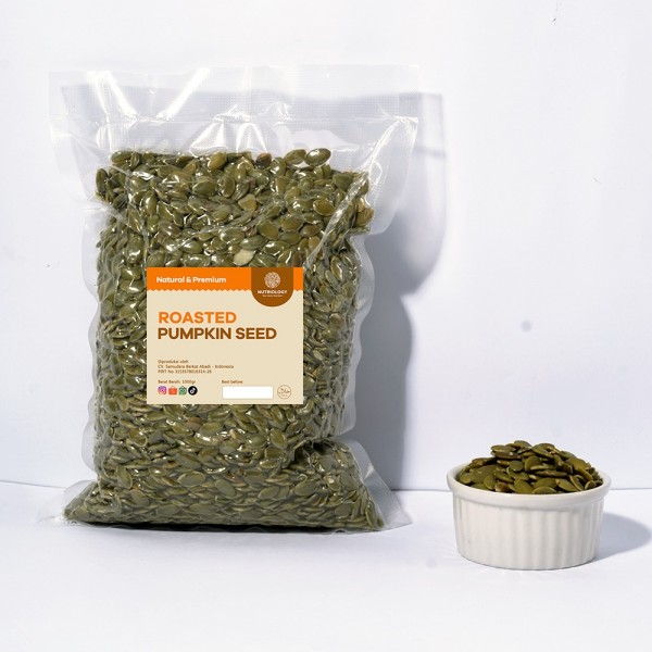 Pumpkin Seed panggang 1 kg Kuaci Biji Labu roasted Natural Premium Alami Healthy Seed Superfood