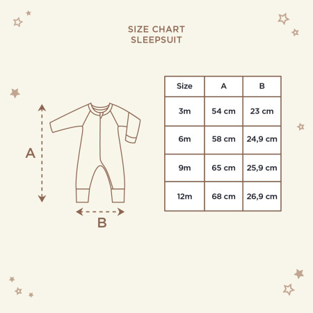 Little Palmerhaus - Baby Sleepsuit 7.0 (Jumper Bayi) - Thistle Purple, 3 M