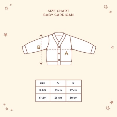 Little Palmerhaus - Baby Cardigan 5.0 (Jaket Bayi) - Pine Green, 0-6 M