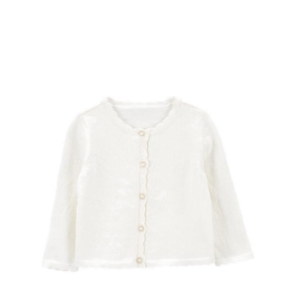 Carter's Baby Sweater Cardigan - CAT1O917210 - White, 18M