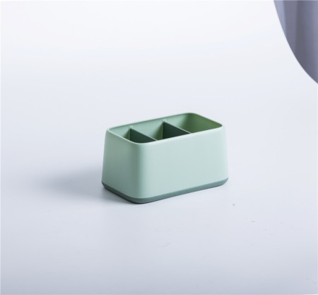 PINMOO STORAGE BOX RACK STATIONARY TABLE DESK REMOTE ORGANIZER - AA164 - LIGHT GREEN