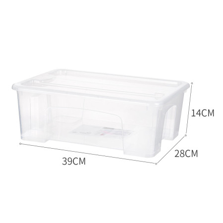 MINISO Kotak Penyimpanan Box Storage Container Organizer Tempat Baju - M