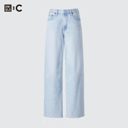 Uniqlo Jeans Lebar Lurus