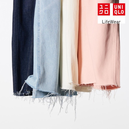 Uniqlo Jeans Lebar Lurus