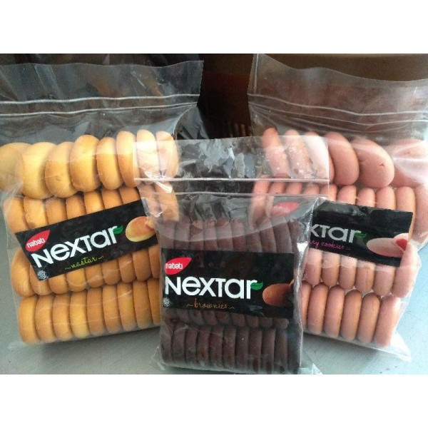 Nextar pack Snack 400 gram Coklat