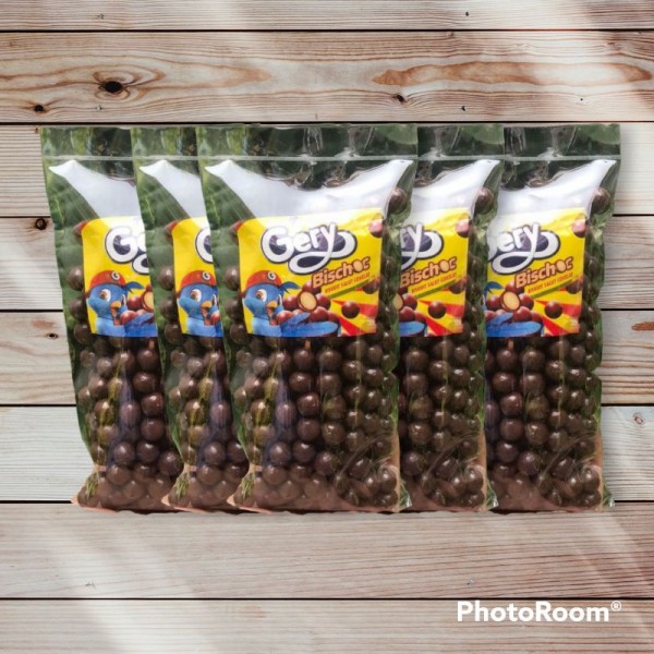 Gery Bischoc / Biskuit salut Coklat snack Brand 250 gram