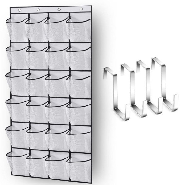 Rak Organizer Sepatu Gantung Tahan Air Shoes Rack Storage Organizer - Putih
