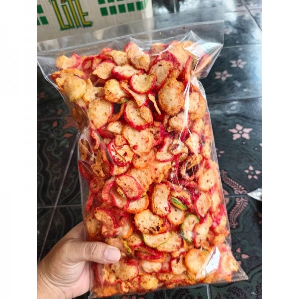 Seblak Kencur Snack kiloan Kerupuk Pedas Cemilan 500gr