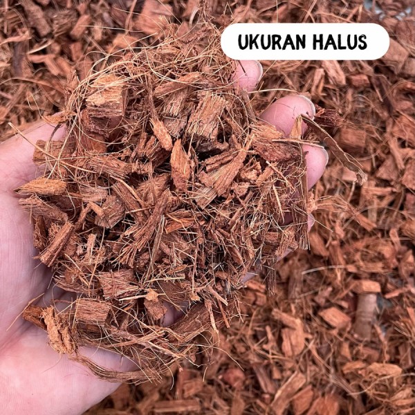 Coco Husk Cocochip - Media Tanam / Alas Substrat Kandang Reptile - Halus