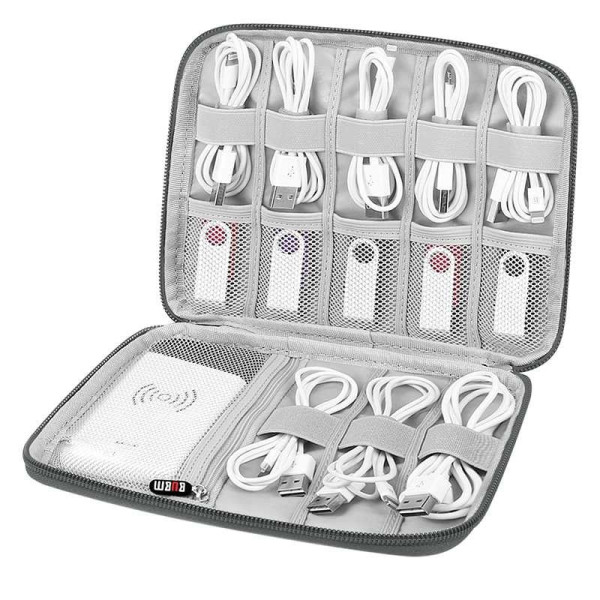 Tas Gadget Tempat Kabel Charger HP Organizer Bag Portable Case BUBM