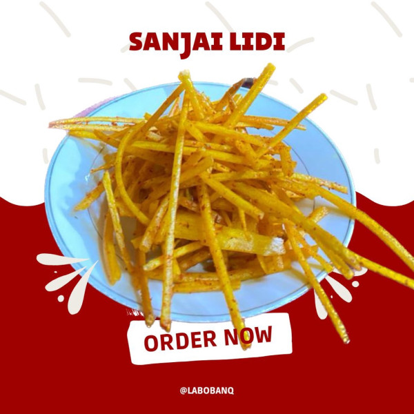 SANJAI LIDI BALADO/PEDAS GURIH RENYAH KHAS PADANG 200gr