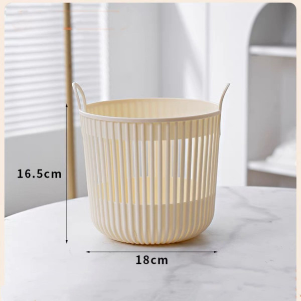 Keranjang Baju Kotor 99k Home Tempat Pakaian Laundry Cream H839 - S