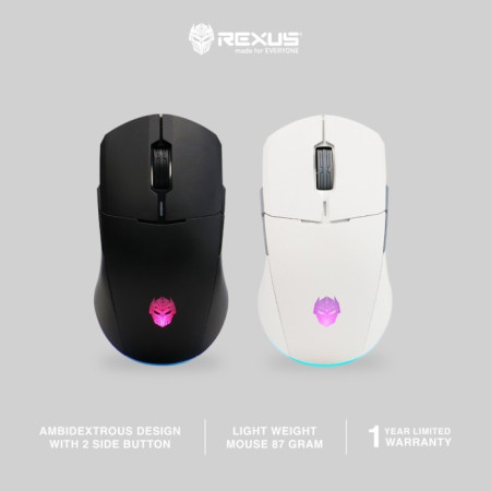 Mouse Wireless Gaming Rexus Arka II RX-107 Dual Connection