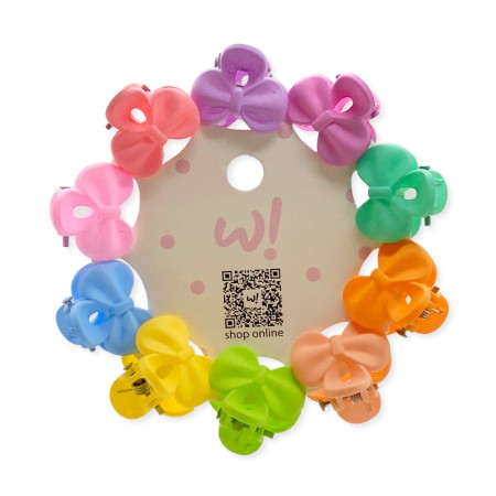 W! Accessories Jepit Rambut Kecil Anak Set (10pcs) 64250100 - Pita